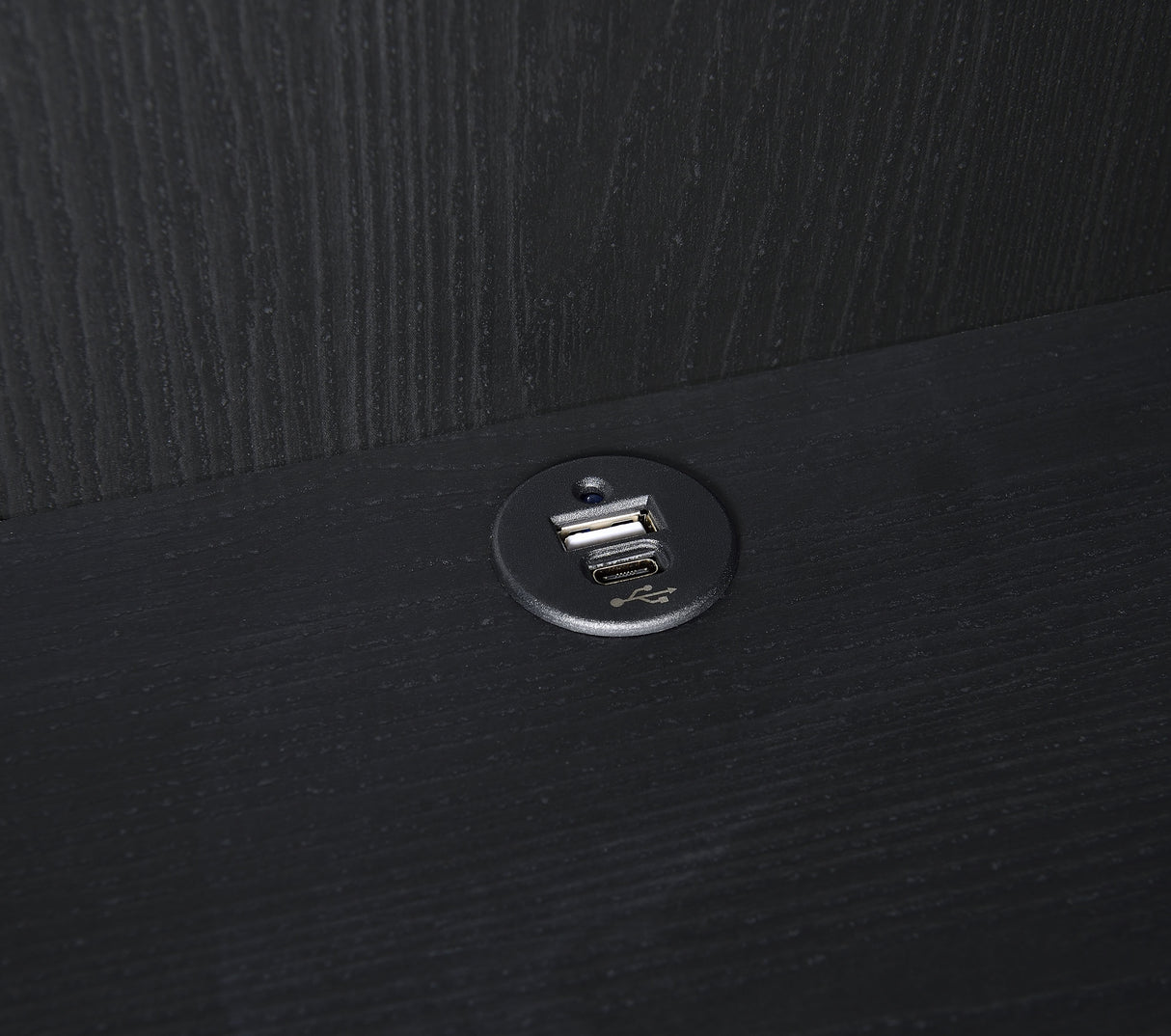 Westpark 3-Shelf Bookcase with USB Charging and Lockable Drawer