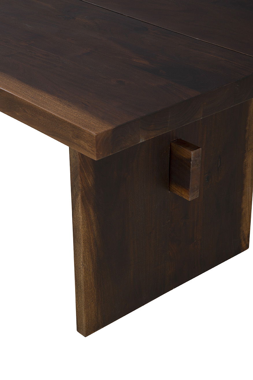 Shelby - Dining Table - Dark Brown