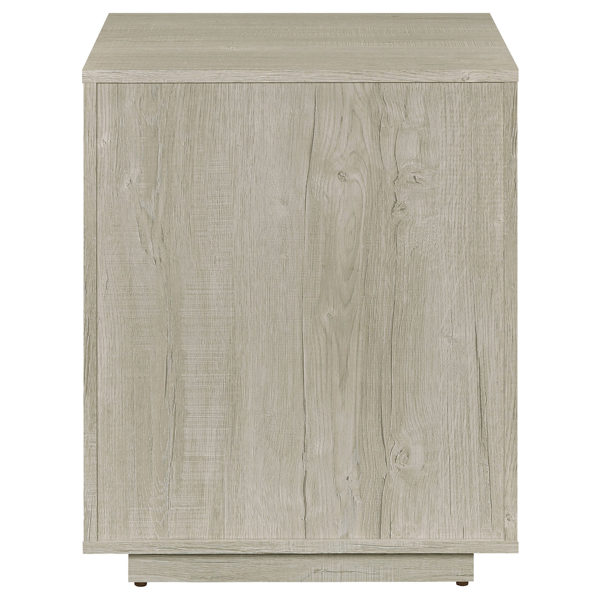 Loomis 3-Drawer Home Office File Cabinet, Whitewashed Grey