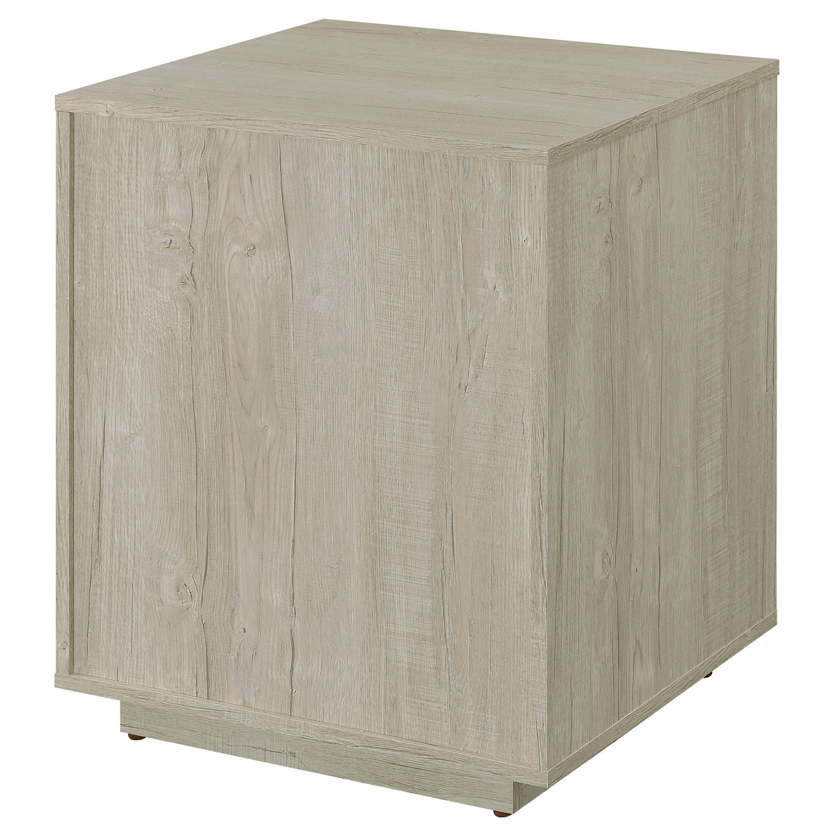 Loomis 3-Drawer Home Office File Cabinet, Whitewashed Grey
