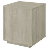 Loomis 3-Drawer Home Office File Cabinet, Whitewashed Grey