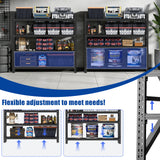 Heavy Duty 4 Shelf Garage Shelving Unit