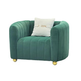 Single Sofa With High Resilience Foam