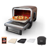 Ninja OO102 oven with pizza stone, roasting accessories, pellets and oven cover