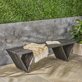 Metropol - Bench - Dark Gray