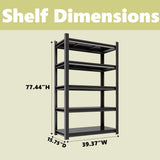 Adjustable Height Storage Shelving Units