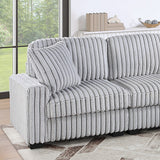 Sectional Sofa Set With Reversible Chaise, Living Room Furniture
