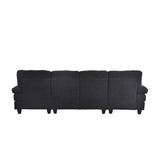 U-Shaped Sofa With Dual Chaise