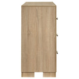 Merritt - 6 Drawer Dresser Cabinet - Light Oak