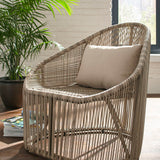 Montego - Lounge Chair - Light Brown