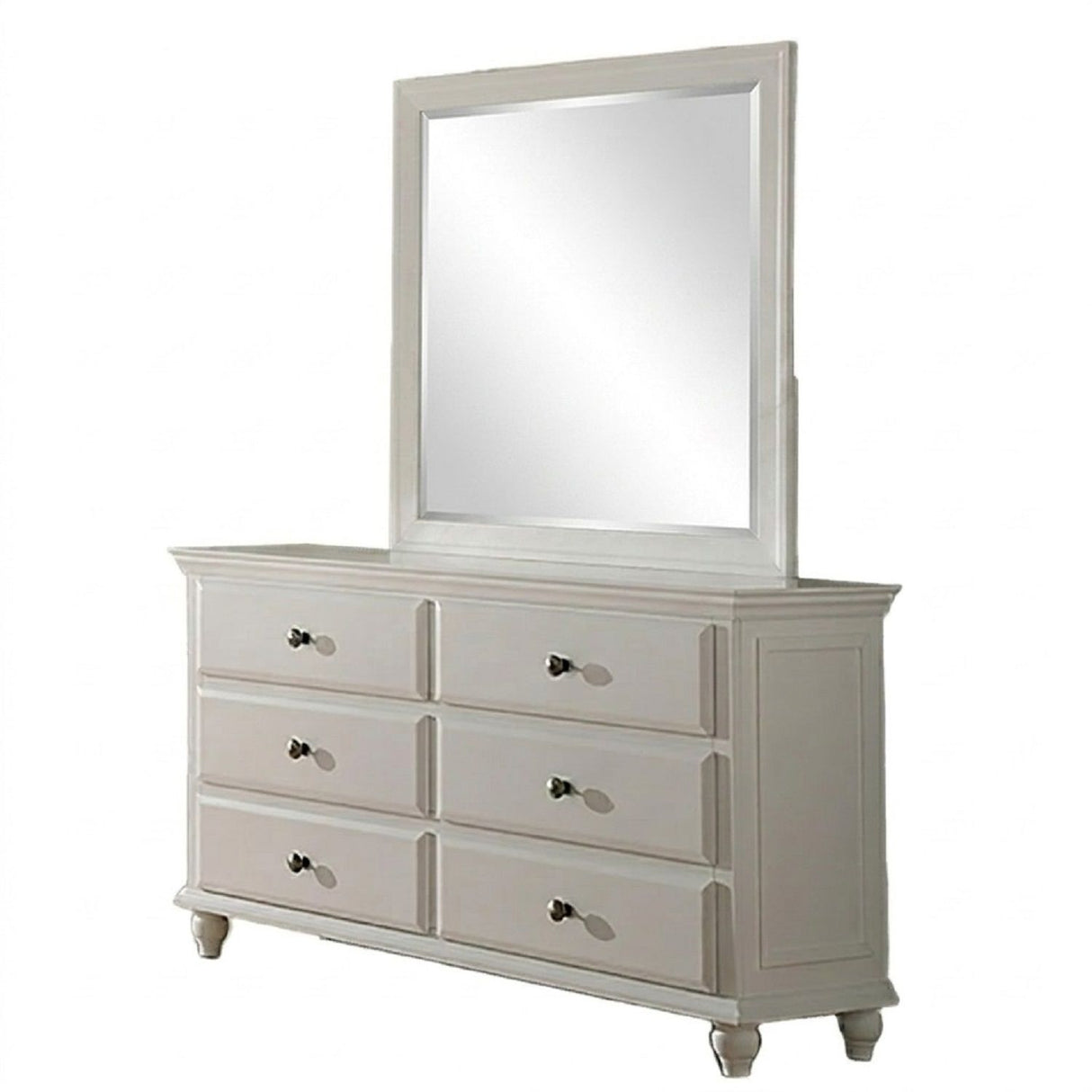 1 Piece Dresser Bedroom Furniture - White