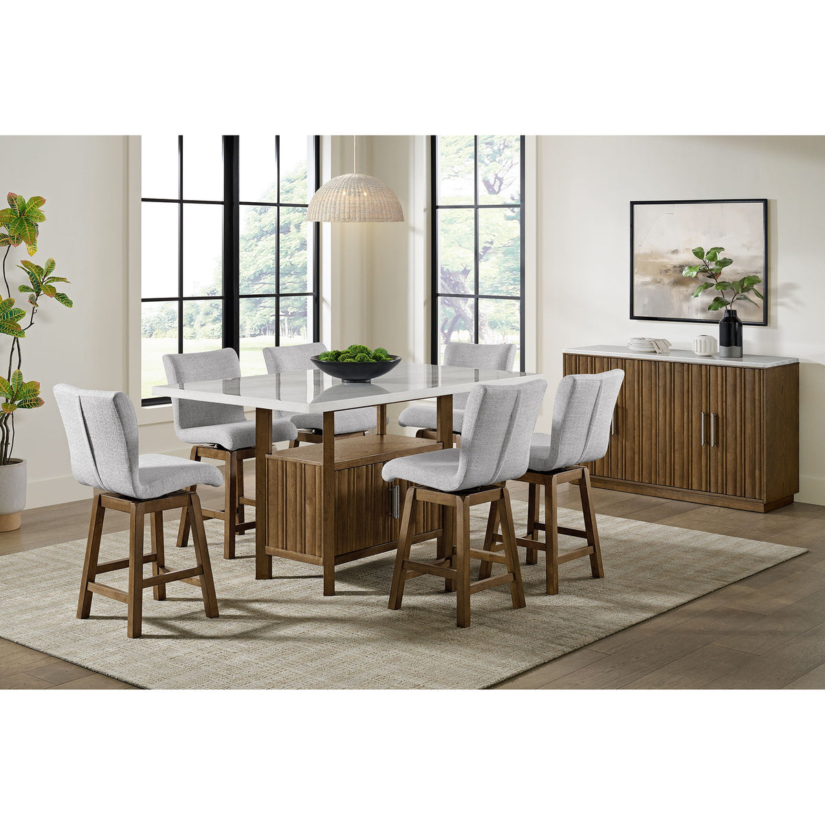 Carmela - Counter Height Dining Set