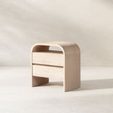 Dune - Side Table - White Washed