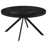 Shayne - Round Top Coffee Table With 2 Tier Design