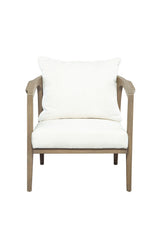 Marteen - Arm Chair - White