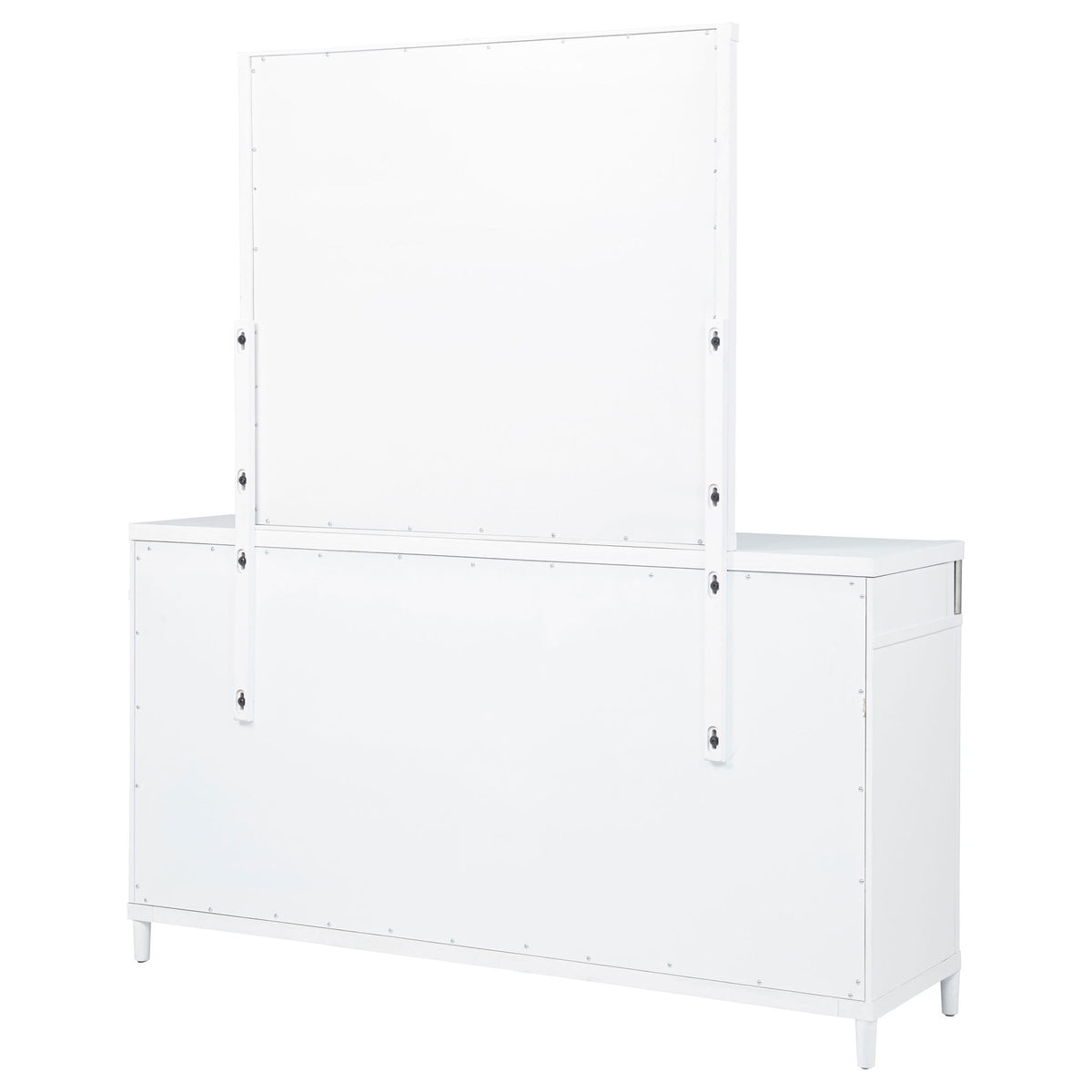 Robinson - 8 Drawer Dresser With Mirror - White