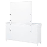 Robinson - 8 Drawer Dresser With Mirror - White