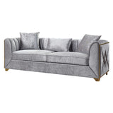 Velencia - Sofa - Silver
