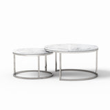 2 Piece Nesting Coffee Table Set For Living Room