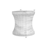 Terralune - Indoor Outdoor Side Table - Oasis Concrete Finish