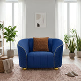 Single Sofa With Deep Seating And Durable Frame