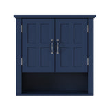 Multi Functional Wall Mounted Cabinet With Adjustable Shelves For Bathroom