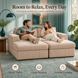 Modular Sectional Sofa, Reversible Set