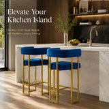 Modern Counter Height Bar Stools With U - Shaped