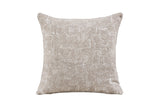 Taupe Chenille 2-Piece Sectional with Left-Facing Chaise