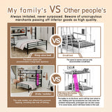 Bunk Bed With Built In Desk & Guardrail Frame