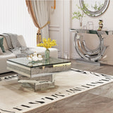 Coffee Table - Silver - Mirror