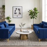 2 Pieces Sofa Sofa Set With Removable Cushions For Home Apartment