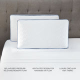Comfort Care - Hybrid Restful Nights Firm Mattress, 12 Piece Comfort Bedding Pack