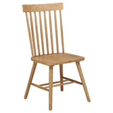 Finley - 5 Piece Dining Set With Round Table And Spindle Back Chairs