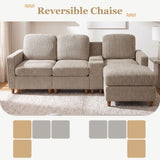 L - Sectional Sofa With Reversible Chaise
