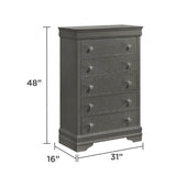 Blaze - Bedroom Set With LED Headboard