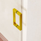 Frameless Single Sliding Shower Door, Sgcc Tempered Glass, Reversible