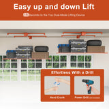 Overhead Garage Storage Rack For Ceilings