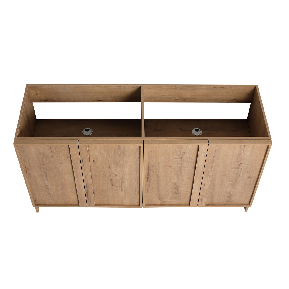 Freestanding Bathroom Vanity & Soft Close Cabinet Doors, Excluding Sink