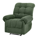 Manual Recliner, Padded Footrest