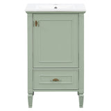 Retro Bathroom Vanity With Sink