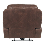 Atlantis - Power Motion Recliner With Power Head Recliner - Heritage Brown