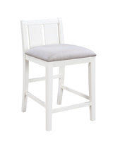 Graham - 20" Upholstered Seat Counter Height Chair (Set of 2) - Chair Sets - Alpine Outlets