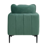 Elements Rae Lavish Green Velvet Accent Chair