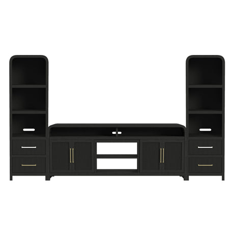 Ridgemont - 3 Piece Entertainment Unit With 82" TV Console