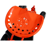 Rolling Garden Scooter Cart Seat With Wheels, 360 Swivel Seat, Tool Tray