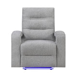 Isolde - Power Recliner, LED Lighting - Gray