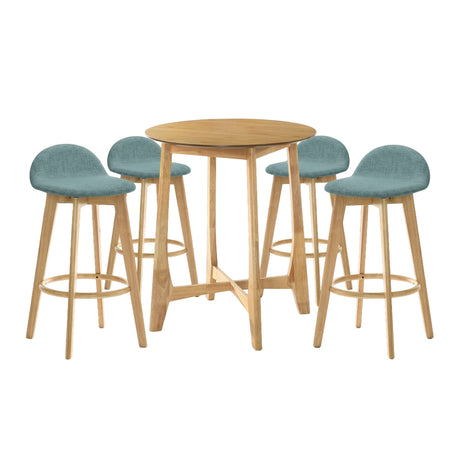 Vera - 5-Piece Wood Bar Set