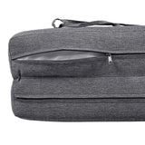 Outdoor Chaise Lounge Cushion Only, Water-Resistant Patio Lounge Chair Cushion With Removable Cover