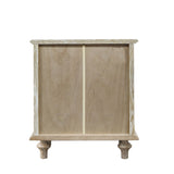 Farmhouse Nightstand With 4 Drawers